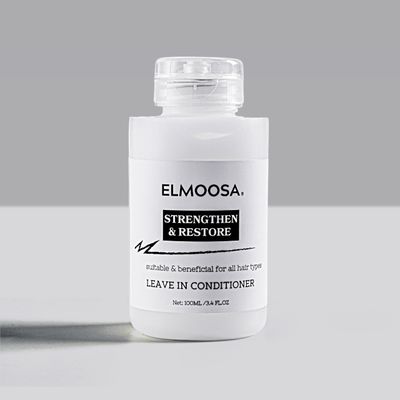 ELMOOSA LEAVE IN CONDITIONER,100ML ENRICHED WITH VARIOUS ADVANCED MOISTURIZING INGREDIENTS,HYDRATES STRENGTHENS HAIR.