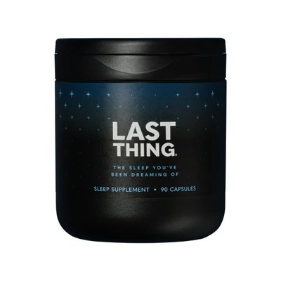 BODi Last Thing Complete Sleep Supplement with L-theanine, Ashwagandha, Magnesium Glycinate, Melatonin - Calming Night Time Stress Defense for Deep Restorative Sleep - 30 Day Supply (90 Capsules)