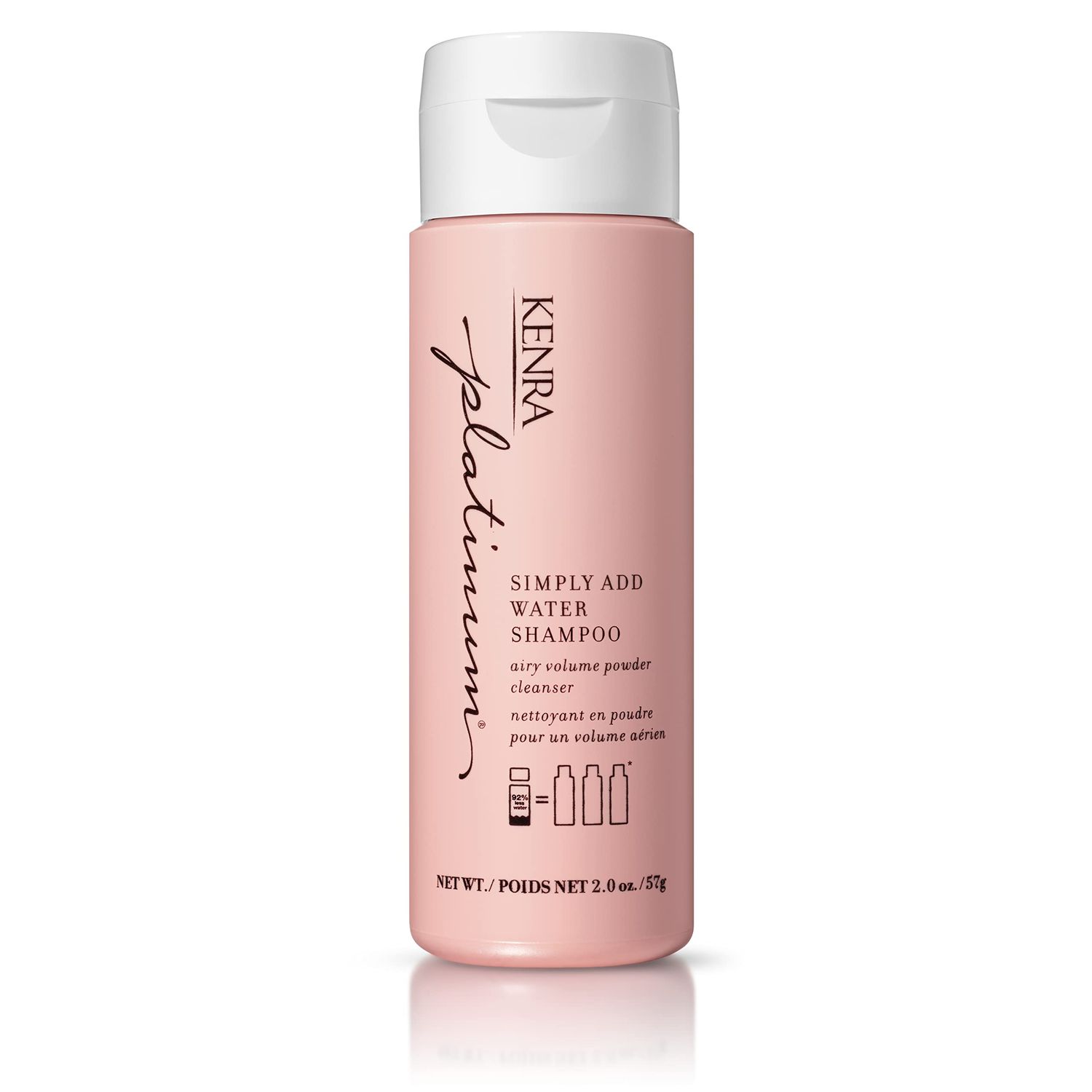 Kenra Platinum Simply Add Water Shampoo Airy Volume Powder Cleanser 2 oz.