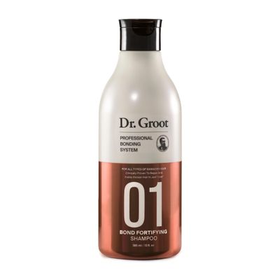 Dr. Groot Bond Fortifying Shampoo, With Keratin Silk Protein, Clinically Proven to Visibly Repair and Thicken Dry, Thin or Damaged Hair, glass hair, Korean Hair Care Professional Bonding System
