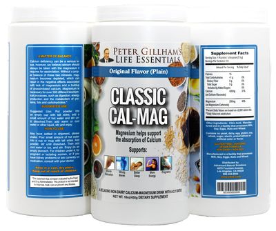 Peter Gillham&#39;s Cal-Mag, High Absorption 2:1 Calcium Magnesium Citrate Powder Supports a Healthy Response to Stress, Muscular Bone Health, Reduce Cramps, Unflavored 16 oz