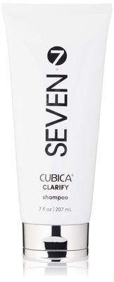 SEVEN Hair Care Cubica Clarifying Shampoo for Women Men, Detox and Minimize Dry Scalp Buildup with Rosemary, Eucalyptus Rose Hip Oil, Cruelty Free, Sulfate Free, Made in USA, 7 oz