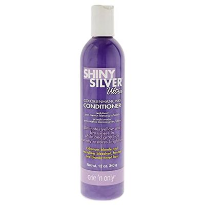 ONE &#39;N ONLY Shiny Silver Ultra Color Enhancing Conditioner Conditioner Unisex 12 oz