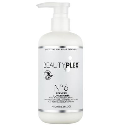Beautyplex 6 Leave in conditioner Molecular Hair Repair Treatment Fino Hair Mask Strengthens, Nourishes, Moisturizes Repairs Hair Structure. Softness, Frizz Control. 450ml. (15.2 oz)