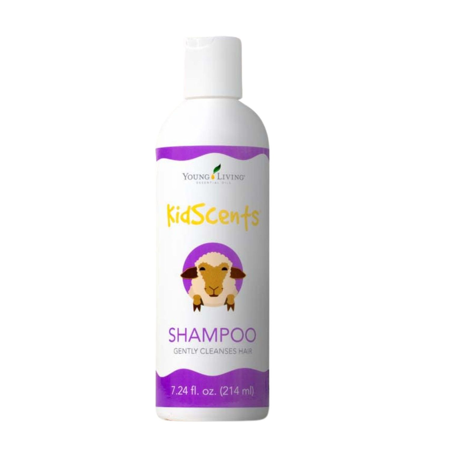 KidScents Shampoo by Young Living - Gentle Hair Cleanser for Kids - Soft and Smooth Children&#39;s Wash - Scalp Conditioning for Sensitive Skin - 7.24 fl oz