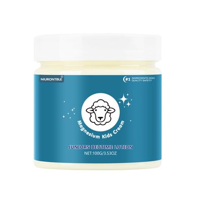 Magnesium Lotion for Kids, Magnesium Cream for Sleep, Soothing Relief Relaxation - Topical Magnesium Cream Helps Kids Stay Calm at Bedtime and During The Night, Without Melatonin 3.53 oz