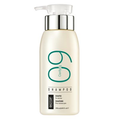 Biotop Professional 09 Clarifying Shampoo - Gentle Shampoo Scalp Cleanser for Build Up - Formulated with Azelaic Acid to Calm the Scalp Reduce Oil Production - Cruelty-Free Hair Care (8.45oz)