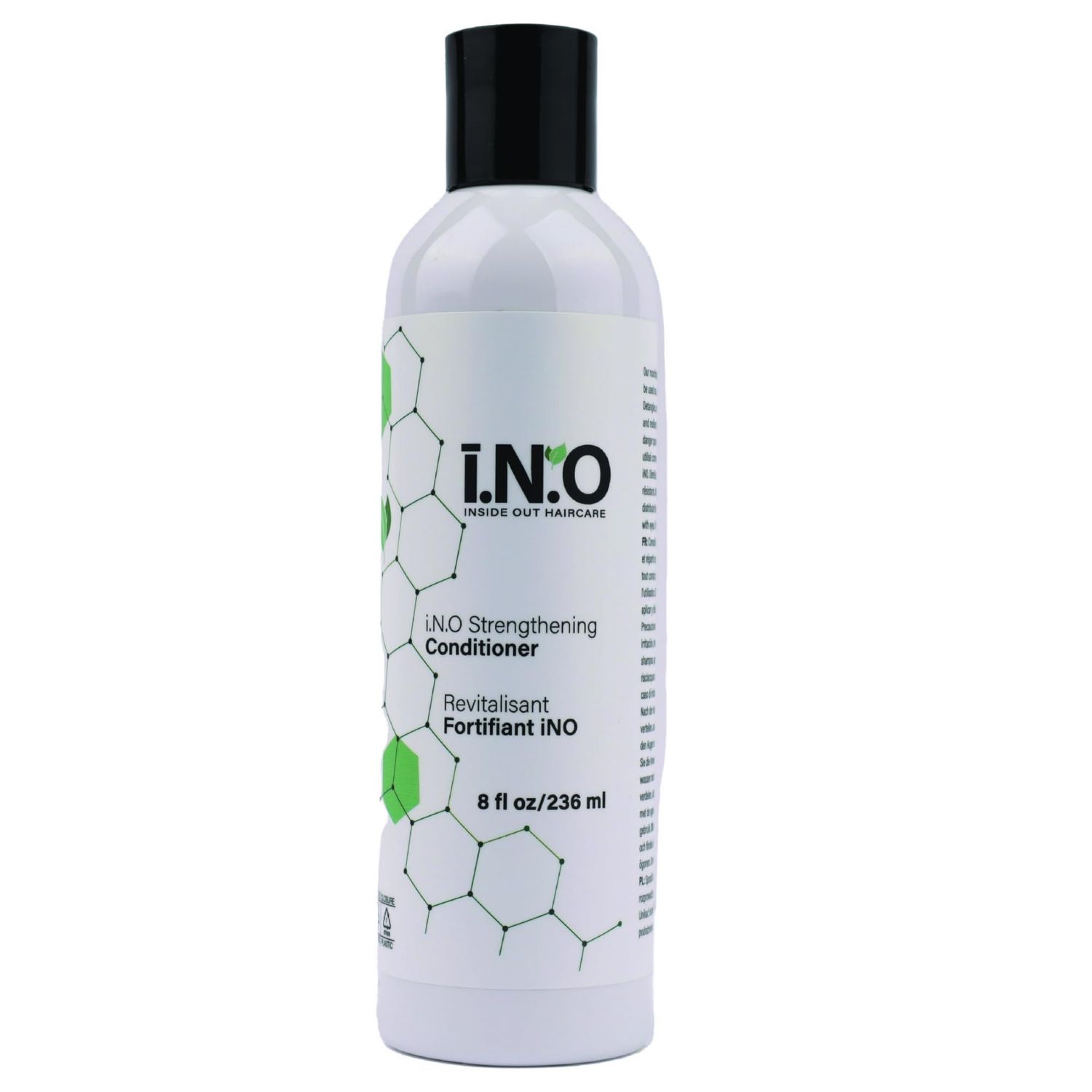 Earthly Body Inside Out Haircare Strengthening Conditioner - 8 fl oz - Detangles, Smoothes Strengthens - Color Safe - Vegan Cruelty Free