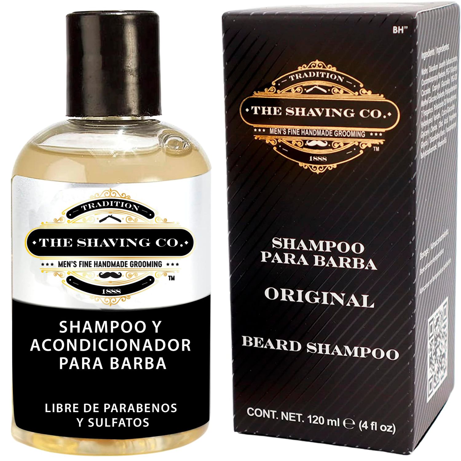 The Shaving Co. Original Beard Shampoo 4.0oz120ml