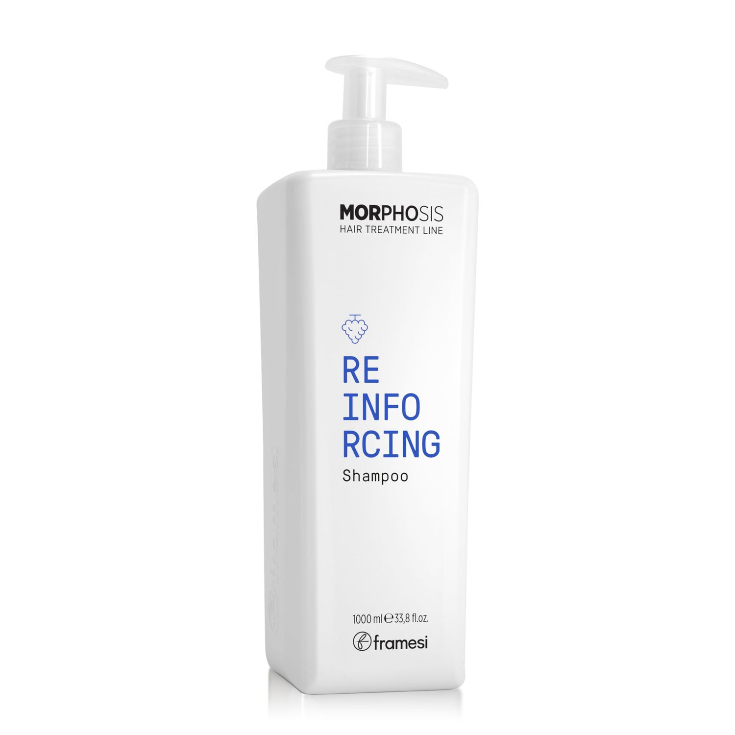 FRAMESI Morphosis Reinforcing Shampoo 33.8 fl oz, Volumizing Shampoo for Oily Scalps