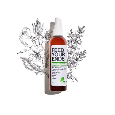 Yarok - Feed Your Ends Leave In Conditioner - Moisturize, Detangle Protect - Hydrating Nourishing - For Shiny, Smooth, Soft Hair - 100 Vegan - Gluten, Sulfate, Paraben Cruelty Free - 8oz