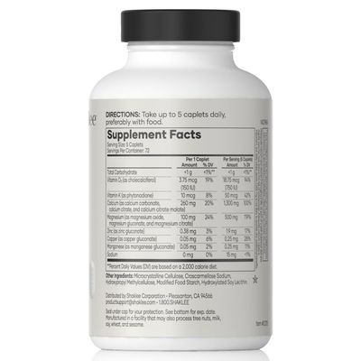 Shaklee OsteoMatrix - Build Maintain Strong Bones - 100 DV Calcium Magnesium - Vitamins D K - Zinc, Manganese - Clinically Tested for Absorption - 360 Caplets