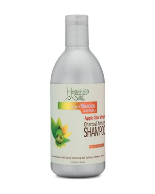 Hawaiian Silky Hawaiian silky 14-in-1 miracles charcoal activated shampoo 12 fluid ounce, White, 12 Fl Ounce