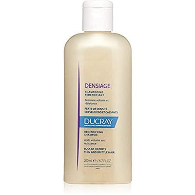 Ducray Densiage Redensifying Shampoo, Enhance Strength Density, Brittle Aging Hair, 6.7 oz.
