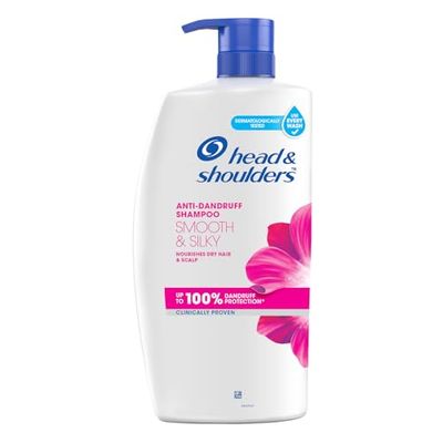 Head Shoulders Smooth And Silky Shampoo, 1L