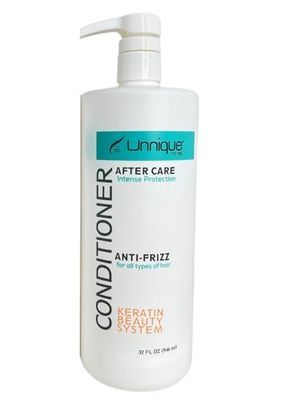 UNNIQUE KBS After Care Conditioner - Anti Frizz Hydrating Conditioner with Keratin-Enhanced Hydration Shine for Hair All Hair Types 32 FL OZ
