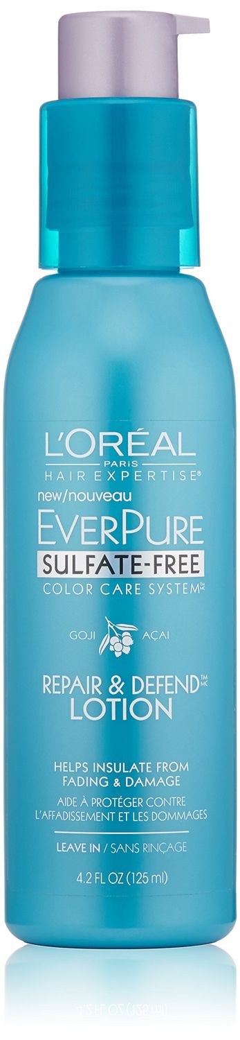 L Or al Paris Hair Care Expertise Everpure Repair and Defend Leave in Treatment, 4.2 Fluid Ounce