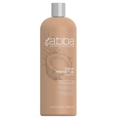 ABBA Color Protection Shampoo, Coconut Oil Sage, 32 Fl Oz