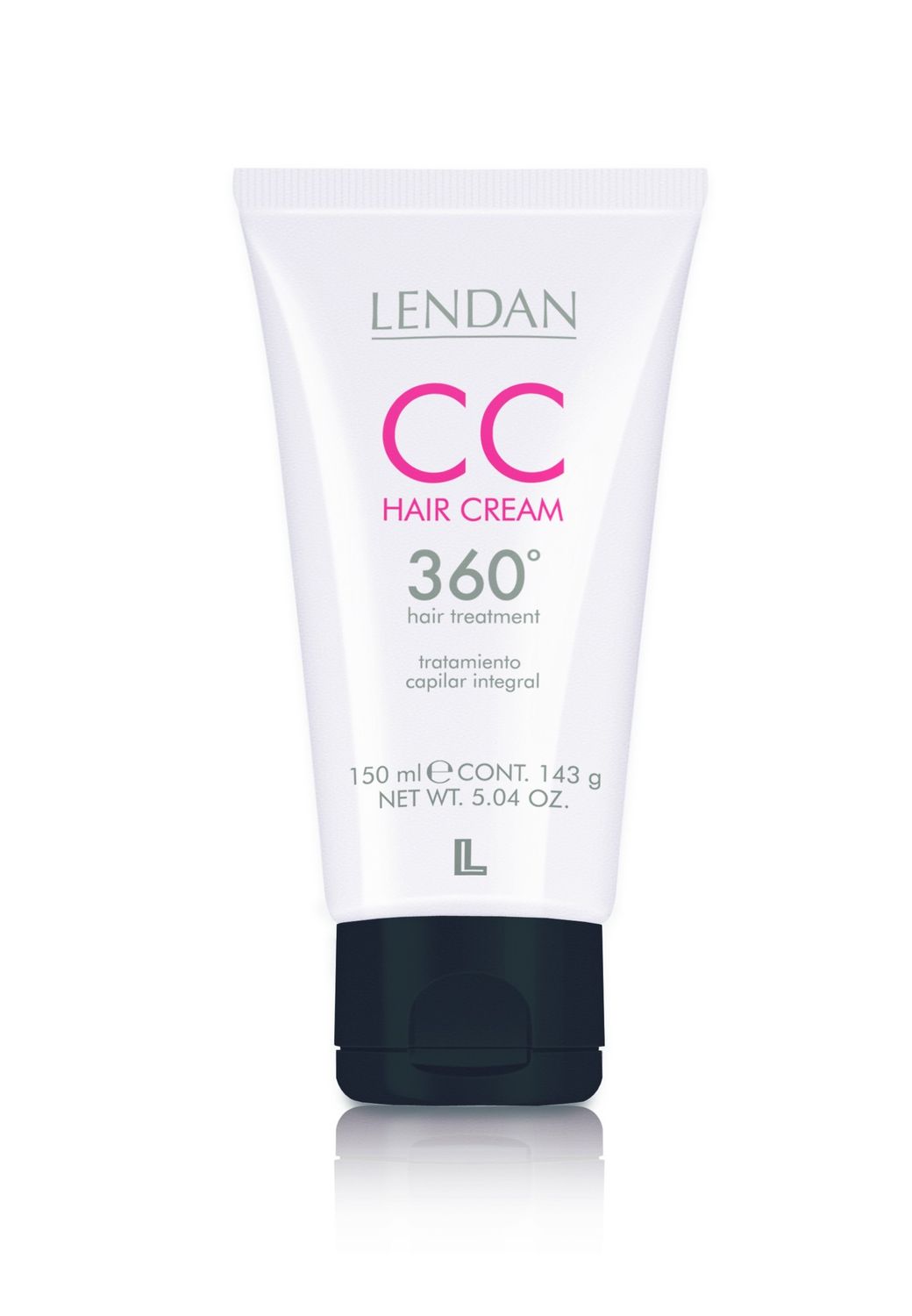 Lendan - Leave-In Conditioner - CC Hair Cream 360 - 150 ml - Hydration and Shine - Heat Protector for Hair - Controls Frizz and Eases Styling