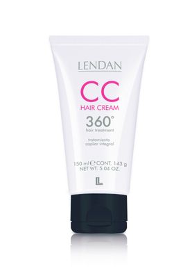 Lendan - Leave-In Conditioner - CC Hair Cream 360 - 150 ml - Hydration and Shine - Heat Protector for Hair - Controls Frizz and Eases Styling