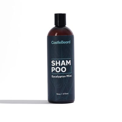 Castlebeard Soft Silky Hydrating Hair Shampoo Deep Cleansing, Purifying Shampoo Aloe Vera, Argan Oil, Moisturizing Coconut Oil 16oz
