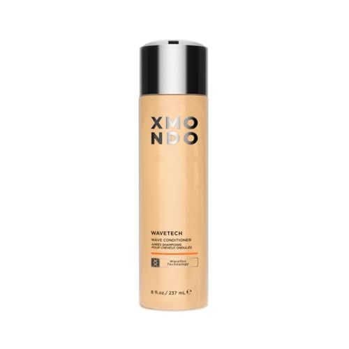 XMONDO Hair Wavetech Wave Conditioner Vegan Formula with Moringa Argan Oil to Boost Hydration, Tame Frizz, and Enhance Your Wavy Hair, 8 Fl Oz 1-Pack