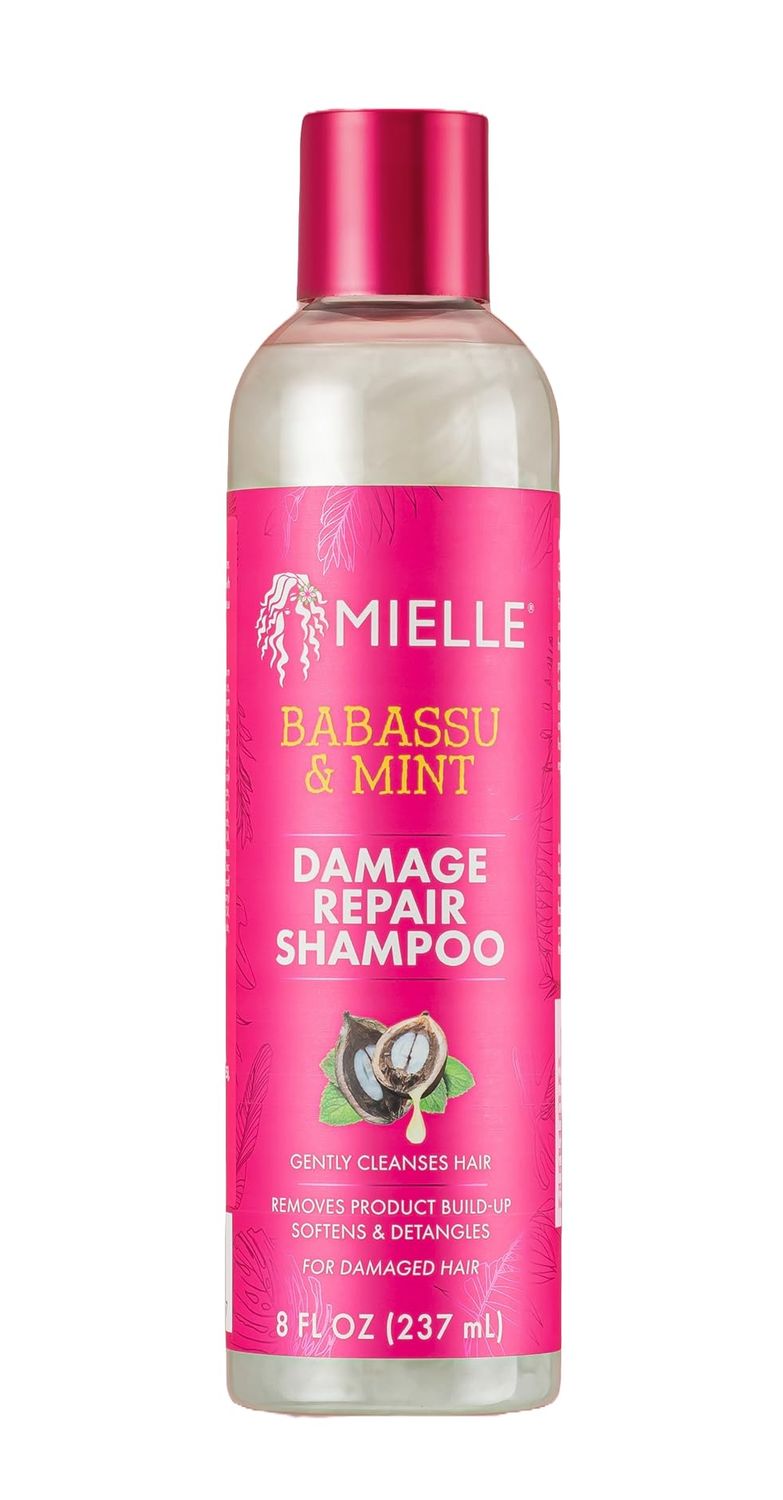 Mielle Organics Babassu Mint Damage Repair Shampoo (8 Fl Oz)