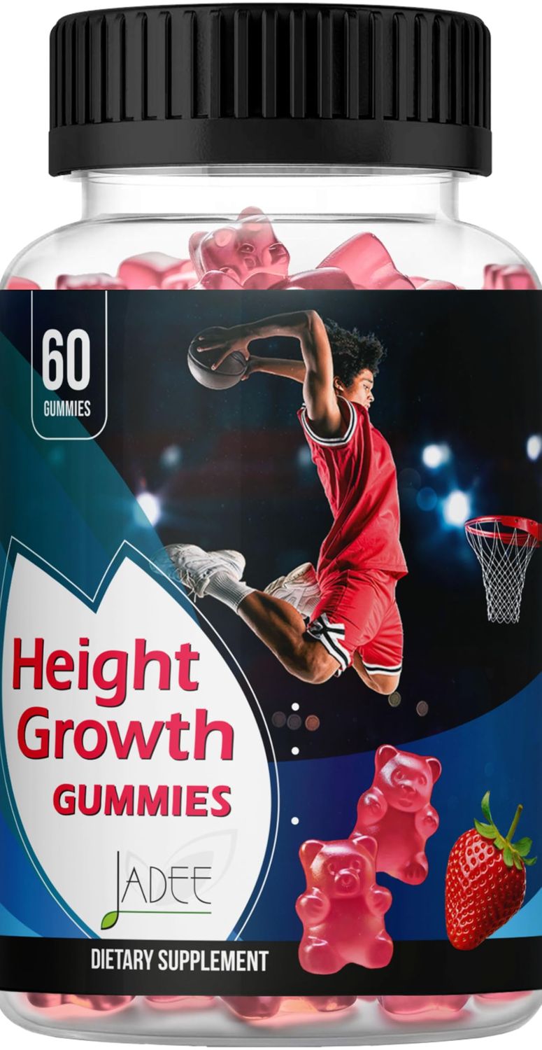 325mg Calcium Gummies Height Growth for Kids Advanced Ashwagandha, Zinc, L-Arginine, Vitamins D,C,K2, Magnesium, Bone Strength, Development Height Increase Growth Vitamins for Teens Height Ages 5-20