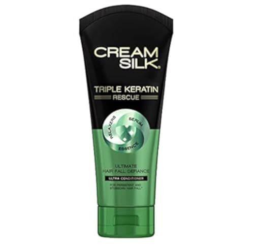 Cream Silk Creamsilk Triple Keratin Rescue Ultimate Hail Fall Defiance Conditioner, 170ml (170 mL)