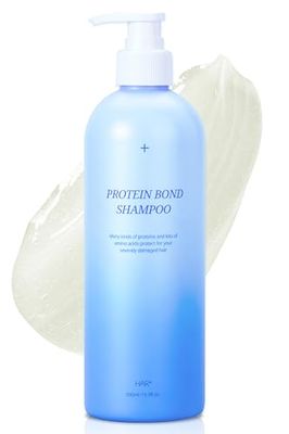 HAIR PLUS Velvet Protein Shampoo for Men Women - Nourishing Formula for Dry, Damaged Hair and Sensitive Scalp (500ml, 16.9fl oz)