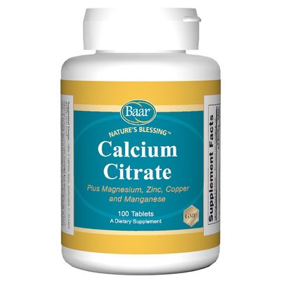 Baar - Calcium Citrate