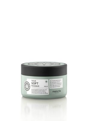 Maria Nila True Soft, Hair Mask 8.5 Fl Oz, For Dry Hair, Argan Oil Remoisturises Reduces Frizz, 100 Vegan SulfateParaben free