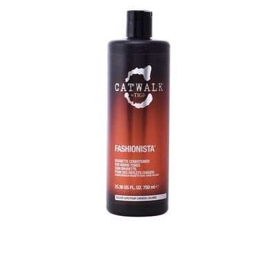 TIGI Cosmetics Catwalk Fashionista Brunette Conditioner, 25.36 Ounce