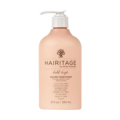 Hairitage Held High Hydrating Volume Conditioner, 13 oz - Nourishes and gently detangles dry, fine hair with Jojoba Oil - For Hair Types 2B-4C