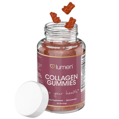 Lumen Naturals Collagen Gummies for Women - Collagen Peptides with Vitamin C, E, Biotin, and Zinc - 120 Gummies - 60 Servings - Supports Beauty and Skin Health