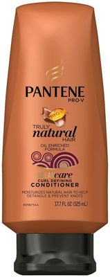 Pantene Pro-v Truly Natural Hair Curl Defining Conditioner, 17.7 Fl Oz, 1.58 Pound