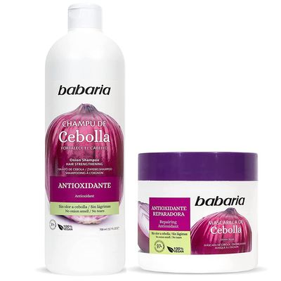 Babaria Onion Set Shampoo and Hair Mask