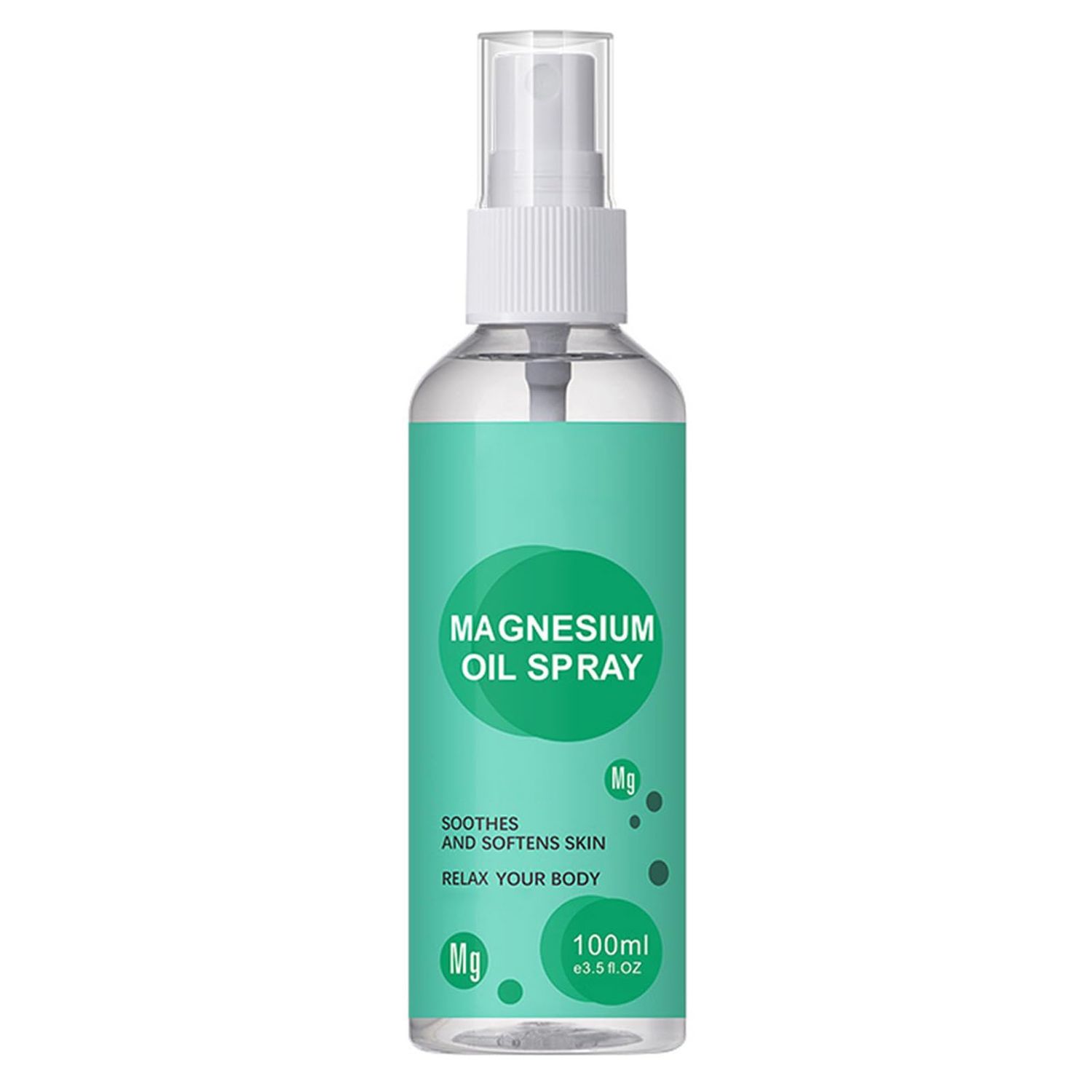 Magnesium Oil Spray, Magnesium Oil Spray for Feet Back Knee, Relax Your Body Massage Oil, Topical Magnesium Oil (1)