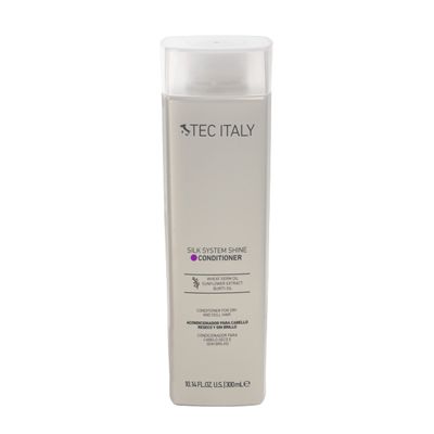 Silk System Shine Conditioner Tec Italy For Unisex 10.1 Ounce Leaving Hair Glossy Hydrated Silky
