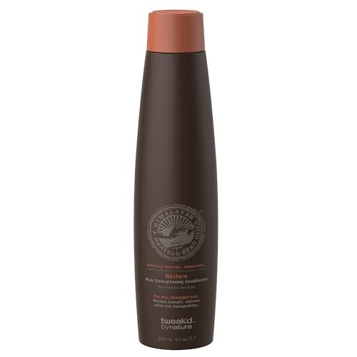 Tweak d by Nature - Restore Hair Strengthening Conditioner, Deep Conditioner for Dry and Damaged Hair, Cleanses and Moisturizes, Cruelty Free (9 ounces)