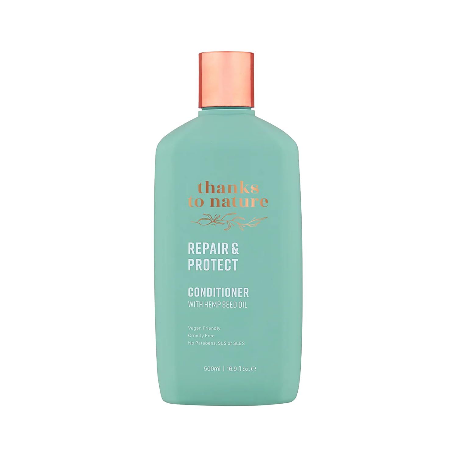 thanks to nature Repair and Protect Conditioner 500 mL - Conditioner for Women with Hair Protecting Formula
