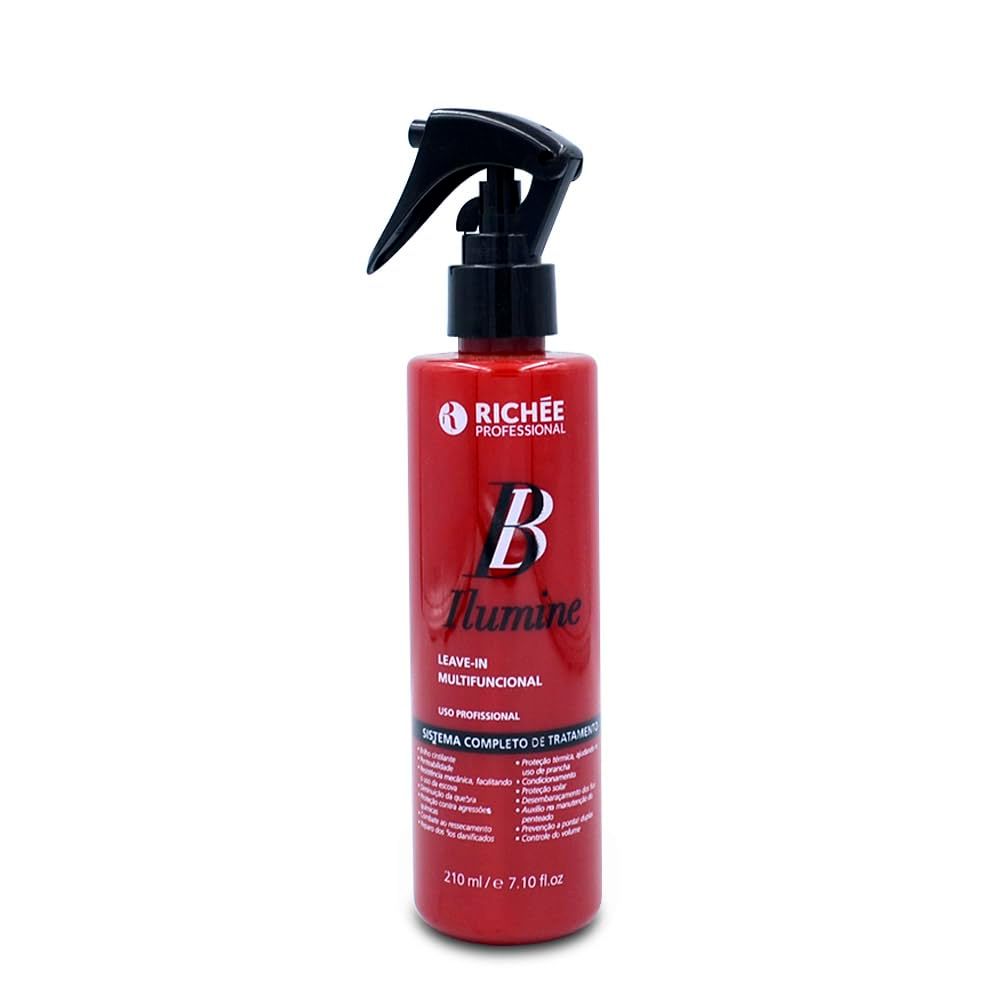 Rich e Professional BB Ilumine Multifunctional Leave in Treatment Hair Spray 210 ml 7.1 floz.
