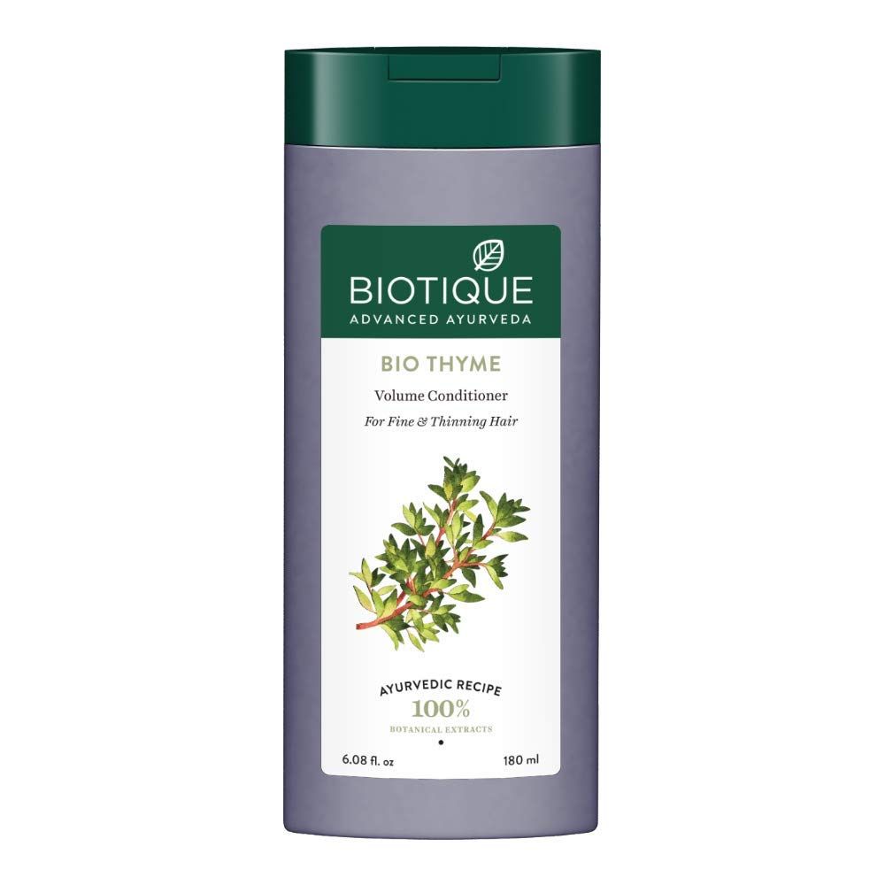 Biotique Bio Thyme Volume Conditioner for Fine and Thinning Hair, 180ml