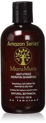 Amazon Series Murumuru Anti-Frizz Keratin Shampoo, 8.5 Ounce