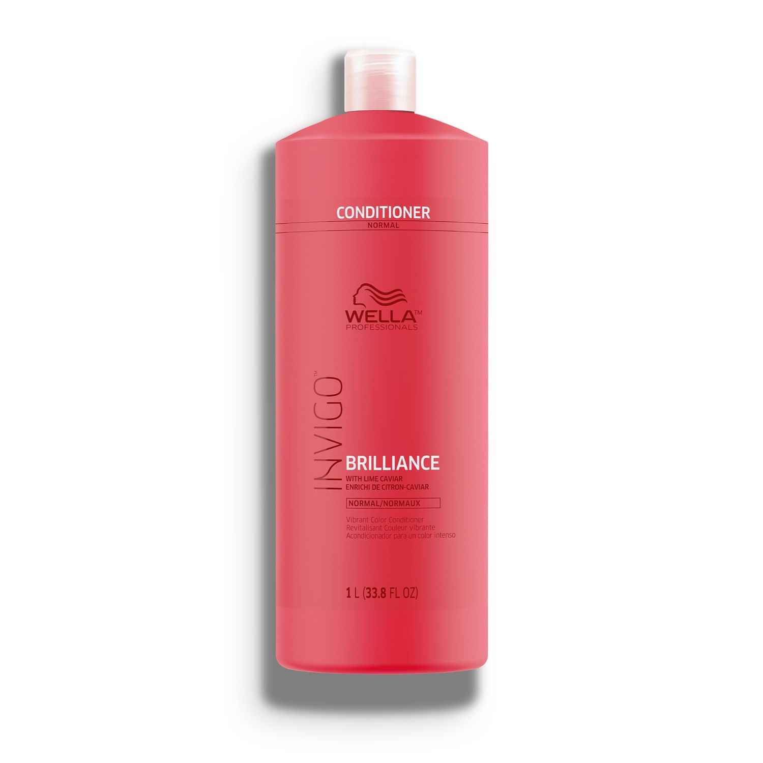 Wella Professionals Invigo Brilliance Conditioner For Coarse Colored Hair Color Protecting Color Vibrancy Conditioner 33.8 Fl Oz