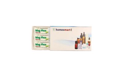 Homeomart.com Magnesium Phosphoricum Homeopathy Pellets (Pills) in 200C Potency Pack of 3
