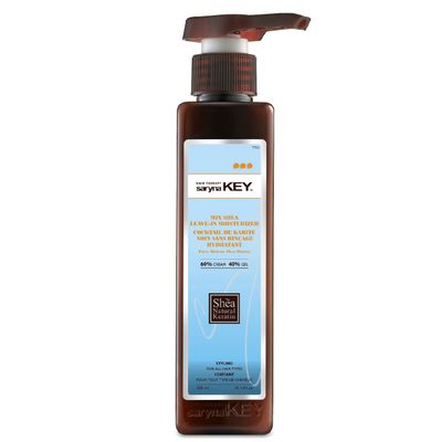 Saryna Key Curl Control Mixed Shea Leave-in Moisturizer (300ml10.14oz) - Perfect for Soft Waves and Loose Curls with Enhanced Pure African Shea Butter