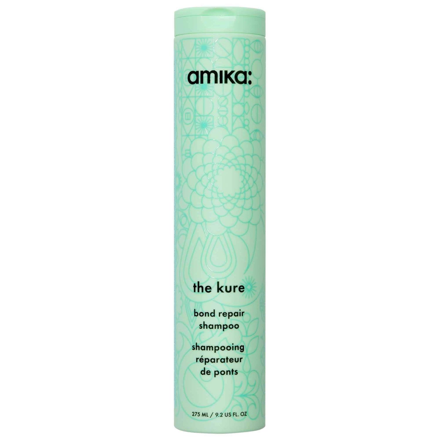 amika The Kure Bond Repair Shampoo for Damaged Hair 9.2 oz 275 mL
