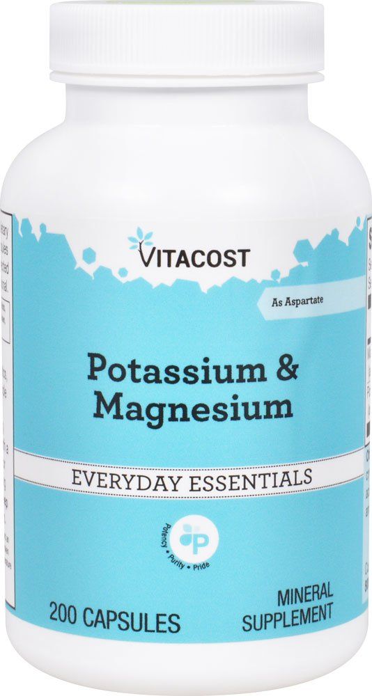 Vitacost Potassium Magnesium - 200 Capsules