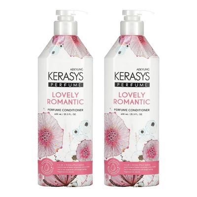 Kerasys Lovely and Romantic Perfumed Conditioner 600ml x2